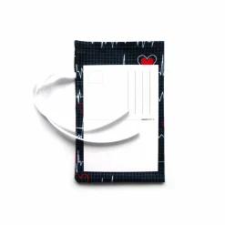 Geschenkverpackung aus Stoff - Mein Herz schlägt für Dich - Stoffbeutel Geschenksäckchen