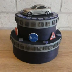 Geschenkverpackung Auto / Führerschein