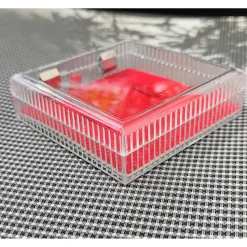 Geschenkverpackung, durchsichtig, Klappdeckel