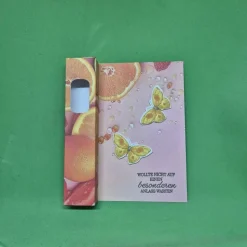 Geschenkverpackung Geburtstag / Schmetterlingsmotiv Geschenk / Geburtstagsgeschenk / Geburtstagsspruch