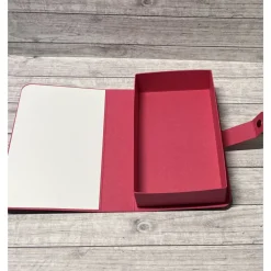 Geschenkverpackung „Happy Birthday“ Buchbox Trecker Traktor Geburtstag Geldgeschenk pink grün Handmade Stampin‘ Up!