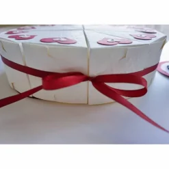 Geschenkverpackung, Hochzeitstorte aus Papier, Tortenstücke, Geldgeschenk aus der Manufaktur KarLa