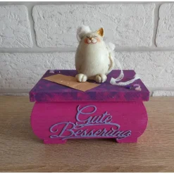 Geschenkverpackung Holztruhe 