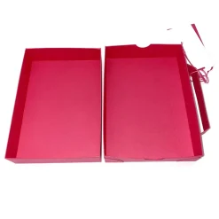 Geschenkverpackung in Kofferoptik aus Karton für ein Geldgeschenk zum Urlaub oder Reisegutschein (18x13,5x3,3 cm)