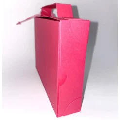 Geschenkverpackung in Kofferoptik aus Karton für ein Geldgeschenk zum Urlaub oder Reisegutschein (18x13,5x3,3 cm)