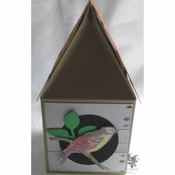 Geschenkverpackung Vogelhäuschen
