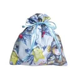 Geschenkverpackung Wintermärchen – Baumwollbeutel doppellagig, wiederverwendbar, 25x26 cm