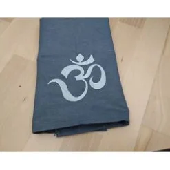 Geschirrtuch - Küchentuch - personalisiert bestickt - OM Zeichen