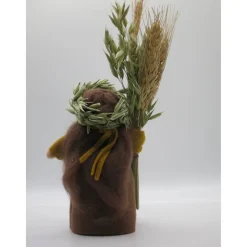 Getreidemädchen - handgefertigtes  Blumenkind - Jahreszeitentisch - Waldorf Art - Art.Nr. HE5