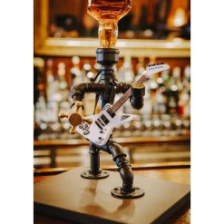 Getränkespender Rockstar: Handgefertigtes Männergeschenk & Weihnachtsgeschenk mit Deko-Gitarre
