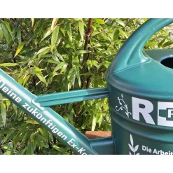 Gießkanne 10L für Rentner , personalisiertes Geschenk zum Renteneintritt Landhaus