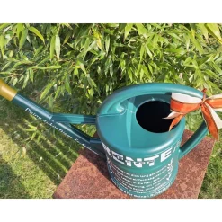 Gießkanne 10L für Rentner , personalisiertes Geschenk zum Renteneintritt Landhaus