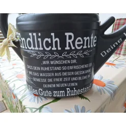Gießkanne Rente Abschiedsgeschenk Rentner ,Geschenk zum Renteneintritt ,von den Kollegen Abschied Ruhestand