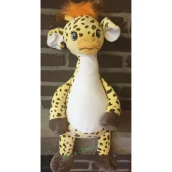 Giraffe - Kuscheltier individuell bestickt zur Geburt, Taufe, Geburtstag oder weiteren Anlässe