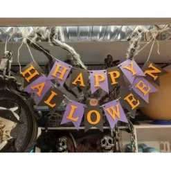 Girlande Happy Halloween Dekoration aus Papier