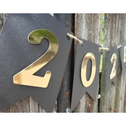 Girlande Master 2026 zur bestandenen Prüfung Abschluss Ausbildung Meisterfeier Glückwunsch Gratulation Studium