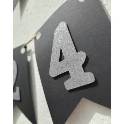 Girlande Meister 2026 zur bestandenen Prüfung Abschluss Ausbildung Meisterfeier Glückwunsch Gratulation