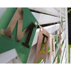 Girlande Meister 2026 zur bestandenen Prüfung Abschluss Ausbildung Meisterfeier Glückwunsch Gratulation