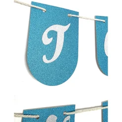 Girlande zur Taufe mit Namen