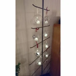 Glaskugel "HoHoHo" aus der Manufaktur Karla