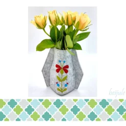 Glasmanschette Blume