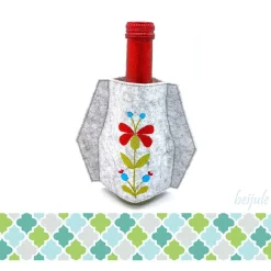 Glasmanschette Blume