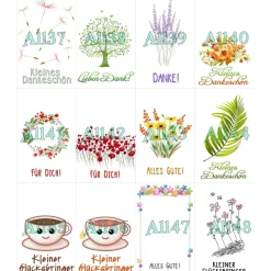 Glücksbringer Ichtys Fisch silberfarben/grün als Gastgeschenk – Kommunion, Konfirmation, Firmung