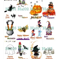 Glücksbringer kleine Hexe orange – handgefertigter Anhänger mit leuchtendem Köpfchen