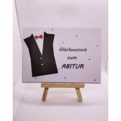 Glückwunsch zum Abitur! Grußkarte, Karte zum bestandenen Abi