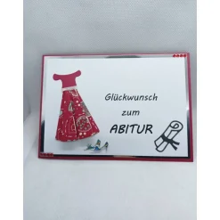 Glückwunsch zum Abitur! Grußkarte, Karte zum bestandenen Abi