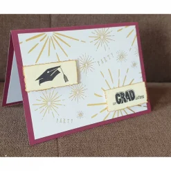 Glückwunschkarte , Abitur , Mädchen , Schulabschluss