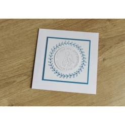 Glückwunschkarte - diverse Farben - "Gott segne dich" aus der Manufaktur Karla