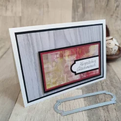 Glückwunschkarte - "Herzlichen Glückwunsch"