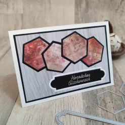 Glückwunschkarte - "Herzlichen Glückwunsch"