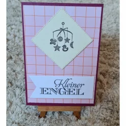 Glückwunschkarte " Kleiner Engel " Mädchen