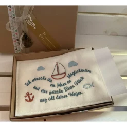 Glückwunschkarte aus Filz, Geldgeschenk, Geschenkbox, .., zur Geburt, Taufe, Kommunion,Schulanfang...