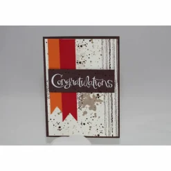 Glückwunschkarte "Congratulations"