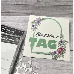 Glückwunschkarte „Ein schöner Tag“ Geburtstagskarte Grußkarte Hochzeitskarte Ruhestand Blumengruß Handmade Stampin‘ Up!