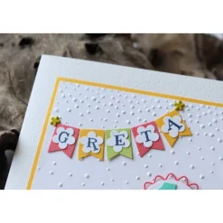 Glückwunschkarte für Kinder, Kindergeburtstag, mit Namen und Zahl individualisierbar