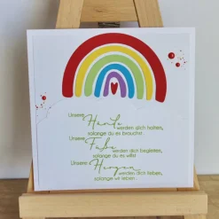 Glückwunschkarte für Konfirmation, Kommunion oder Taufe 