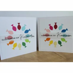 Glückwunschkarte für Konfirmation oder Kommunion 