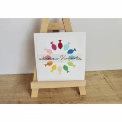 Glückwunschkarte für Konfirmation oder Kommunion 