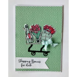 Glückwunschkarte, Geburtstagskarte, Gutscheinkarte, Shoppingbonus, Grußkarte, Gemeinsame Zeit, Freundschaft,