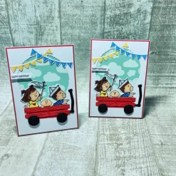 Glückwunschkarte Geburtstagskarte “Happy Birthday“ Gutschein Geldgeschenk Kinder Kindergeburtstag Handmade Stampin‘ Up!