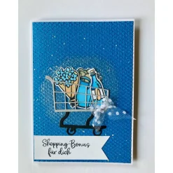 Glückwunschkarte, Geburtstagskarte, Gutscheinkarte, Shoppingbonus, Grußkarte, Gemeinsame Zeit, Freundschaft,