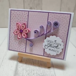 Glückwunschkarte "Herzlichen Glückwunsch"