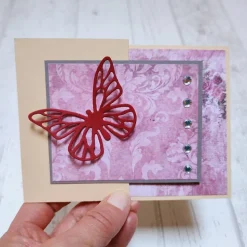 Glückwunschkarte Klappkarte - Alles Gute