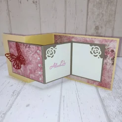 Glückwunschkarte Klappkarte - Alles Gute