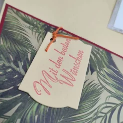 Glückwunschkarte Reisen Geldgeschenk Gutscheinverpackung