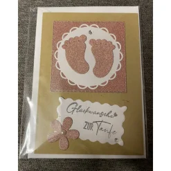 Glückwunschkarte Taufe